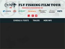 Tablet Screenshot of flyfishingfilmtour.ca